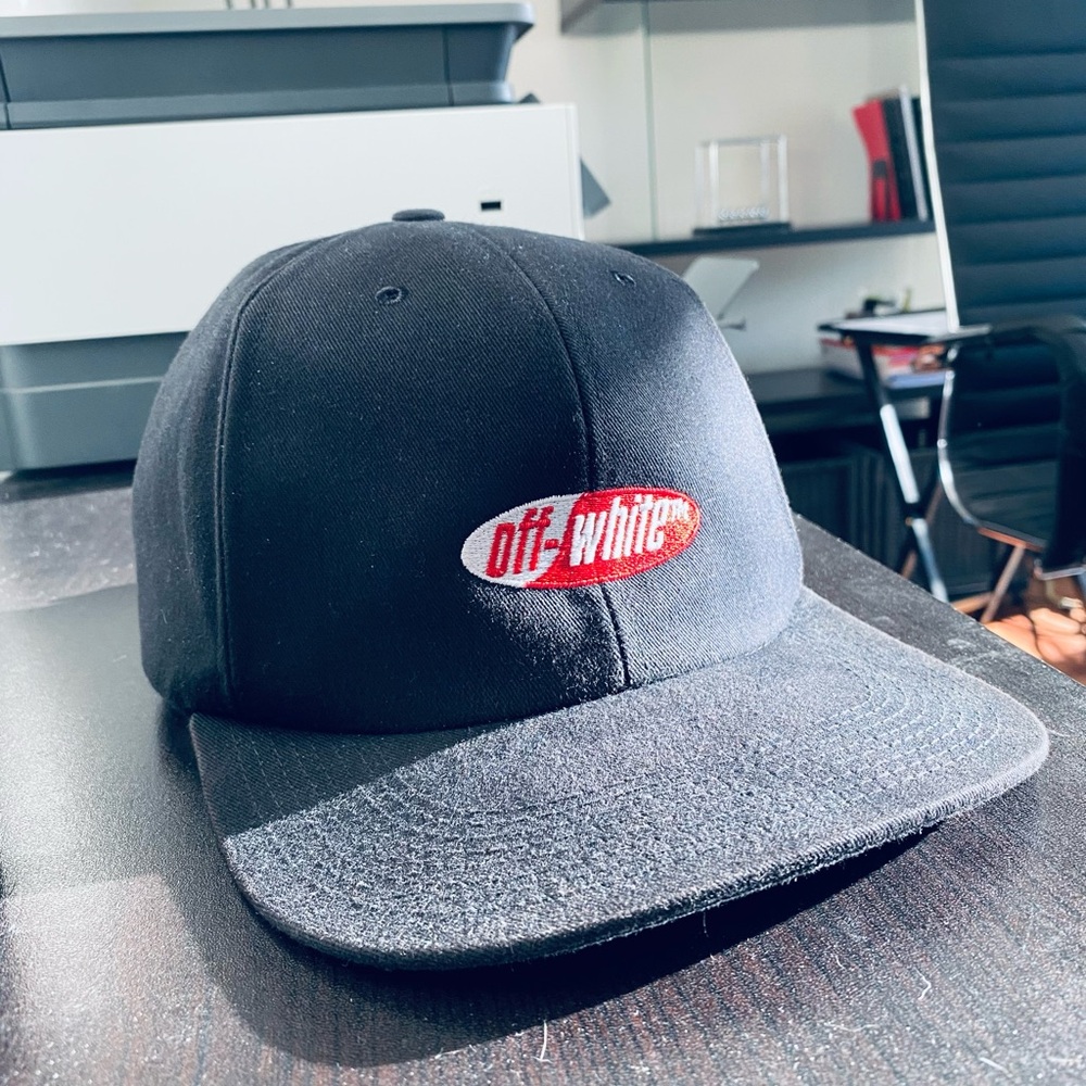 Off-White Black Baseball Cap - image 1